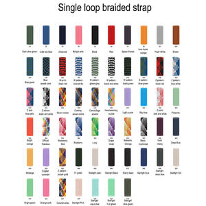<span class=keywords><strong>Correa</strong></span> elástica y trenzada de tela de nylon tejido <span class=keywords><strong>para</strong></span> <span class=keywords><strong>Apple</strong></span> <span class=keywords><strong>Watch</strong></span> Band de 41 y 45 mm, compatible con Iwatch SE Series <span class=keywords><strong>8</strong></span> y 7 - Product Image 3