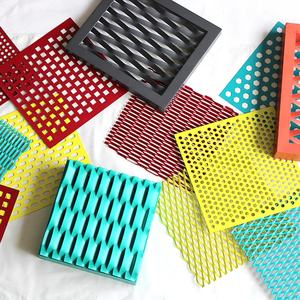 מחיר המפעל באיכות גבוהה נירוסטה מיקרו מגארד רשת אלומיניום פלדה מגולוונת זהב מורחבת רשת מתכת - Product Image 6