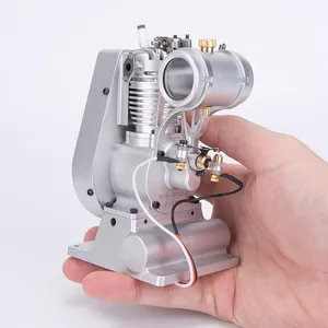 Musa F1-2.7cc Mini OHV dọc một xi lanh bốn thì làm mát bằng không khí động cơ xăng đốt trong mô hình động cơ thủ công - Product Image 6