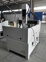 Machine de gravure sur pierre 4 axes JK-6060, modèle populaire, moteur efficace pour artisanat, moteur PLC, moule métallique, structure fermée, haute performance