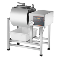 Máquina Marinadora de Pollo al Vacío de Gran Capacidad 65L con Manómetro Visible para Procesamiento por Lotes de Carne de Pierna sin Hueso