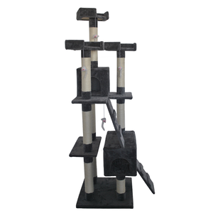 All'ingrosso negozio di animali prodotti grande gatto casa sull'albero torre con giocattoli musi per piccoli sport di arrampicata - Product Image 3
