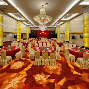 Karpet Axminster Mewah Tenun untuk Hotel 80% Wol 20% Nilon Pola Kustom dari Dinding ke Dinding untuk <span class=keywords><strong>Majlis</strong></span>, Ballroom, Koridor, dan Ruang Sholat - Product Image 4