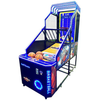 55 pouces épique basket-ball tempête Arcade tir jeu Machine intérieur métal basket-ball jeu course 220v tension grand écran Amusement