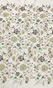 Tissu imitation acétate avec tubes perlés <span class=keywords><strong>et</strong></span> paillettes, tissu brodé pour robes de mariée, costumes de scène. - Product Image 2