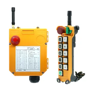 Factory direct supply F24-10D F24-10S DC 24V 10 button single speed Crane Hoist Industrial Wireless Remote Control relay switch