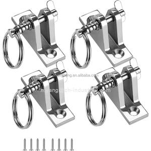 Herrajes para Yates y Embarcaciones: Bisagra de Cubierta para Toldo Bimini, Acero Inoxidable 316 Pulido Espejo, Bisagra Marina para Cubierta - Product Image 6