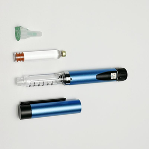 V2 - Pluma inyectora metálica reutilizable de colores <span class=keywords><strong>para</strong></span> cartuchos de <span class=keywords><strong>insulina</strong></span> de 0.6ml y 3ml, con certificado médico, <span class=keywords><strong>precio</strong></span> de fábrica OEM, ¡gran oferta! - Product Image 2