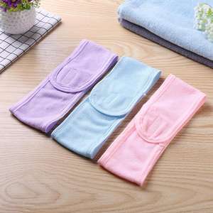 Bandeau de spa pour femmes, bandeau élastique pour la douche, turban pour le visage, lavage du visage, maquillage, serviette en tissu, bandana, 3 couleurs, outil de coiffure - Product Image 4