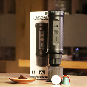 Cafetera Portátil Totalmente Automática de 4 Tazas, Funciona con Batería, 20 Bares, Recargable por USB, para Viajes y Camping - Product Image 4