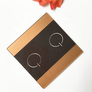 Interruptor táctil de vidrio templado cubierta/panel de vidrio de cristal para táctil interruptor de la luz - Product Image 2