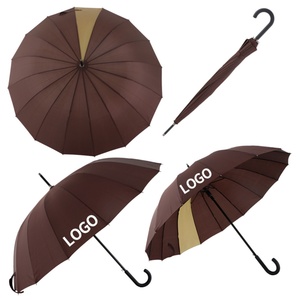 Promotional Large Eco Manual Metal Frame Straight <b>Umbrella</b> with Custom Printing and Logo - Product Image 2