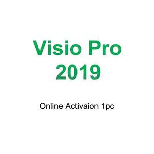 Clave de Activación de por Vida para Visi 2019 Pro, 1 Pieza, Visio Professional 2019 - Product Image 2