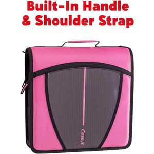 Sacoche Messenger Urbaine Personnalisée Case-it Mighty Zip Tab Zipper Binder, avec logo, style tendance - Product Image 6