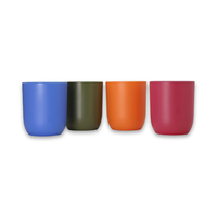 Bocaux à bougie OEM avec étiquette personnalisée bocal à bougie en verre ambré mat lisse bocaux à bougie givré