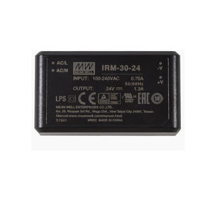 Meanwell <span class=keywords><strong>IRM</strong></span> -<span class=keywords><strong>30</strong></span>-<span class=keywords><strong>12</strong></span> 12V AC-DC 2.5A installation PCB alimentation verte module d'alimentation AC-DC - Product Image 3