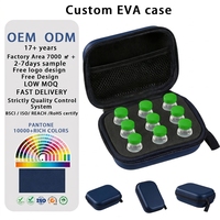 Étui de transport portable de luxe écologique en EVA à 9 compartiments pour insuline et peptides diabétiques, support de flacons de 3 ml, protection de voyage pour insuline