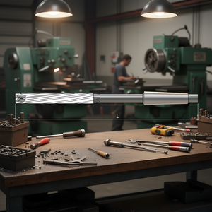 Fervi Machine Reamer <b>Precision</b> Metalworking <b>Tool</b> For Hole Enlargement And Finishing - Product Image 3