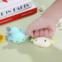 Jouet Squishy Salamandre en Gros, à Rebond Lent, Anti-Stress, Amusant à Pincer, Simulation Douce en TPR, Jouet Sensoriel en Maltose, Cadeau de Bureau