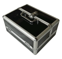 Valise de transport rigide Everest en aluminium verrouillable avec poignée et logo personnalisé