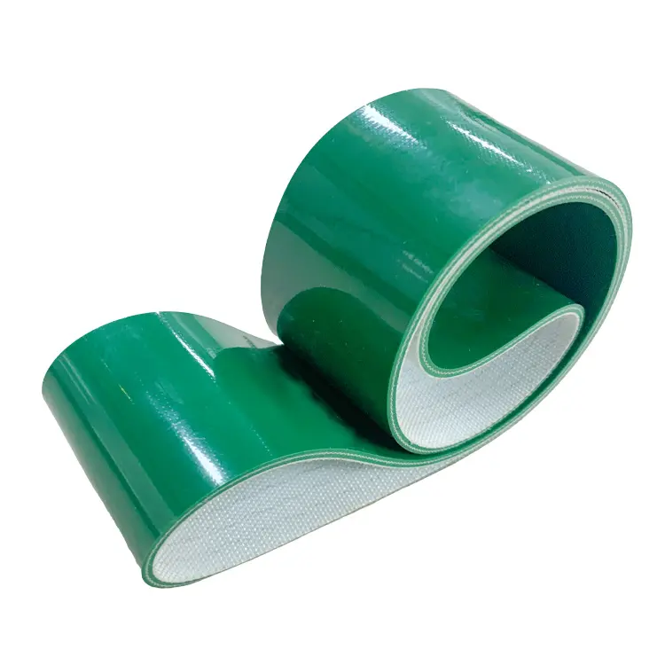 Оптовая продажа, зеленая белая пищевая конвейерная лента из полиуретана/зеленая белая конвейерная лента из ПВХ/конвейерная лента из ПВХ