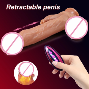 Vibrador Realista con Control Remoto y Función Telescópica, 100% Impermeable, Ecológico, Masajeador para Adultos OEM - Product Image 3