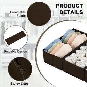 Juego de 4 Cajones Plegables de <span class=keywords><strong>Tela</strong></span> <span class=keywords><strong>para</strong></span> Armario, Organizador de Cajones <span class=keywords><strong>para</strong></span> Ropa Interior, Divisores <span class=keywords><strong>para</strong></span> Ropa de Bebé, Hecho <span class=keywords><strong>en</strong></span> Vietnam - Product Image 3