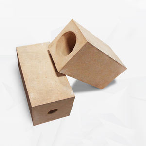 Briques réfractaires <span class=keywords><strong>de</strong></span> fonte d'<span class=keywords><strong>aluminium</strong></span> à haute teneur en alumine à haute température personnalisées pour four <span class=keywords><strong>de</strong></span> fusion d'<span class=keywords><strong>aluminium</strong></span> - Product Image 1