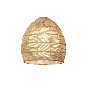 Herma Rattan Pendant Light 35cm 45cm 50cm 60cm Diameter E27 Bulb Round Shape For Living Room Bedroom Dining Room - Product Image 2