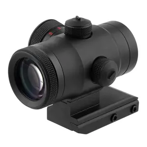 Optics Tactical Optical Prism Sight 1x20 Circle Dot Red Green Illumination Reticle Hunting Scope