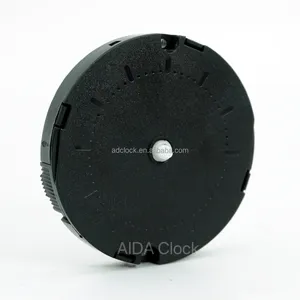 Round design alarm clock movement Analog quartz alarm clock slim movement slim clock mechanism