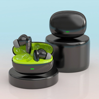ENC earbud peredam kebisingan, Headset dalam telinga nirkabel panggilan HD dengan Driver 13mm 4 mikrofon ENC + EDR Total 16 jam waktu Putar