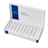 Scatola Personalizzata per Peptidi, Confezione per Fiale da 3ml, Stampa Olografica, Stile Moderno, Packaging di Bellezza per Spedizioni e Piccole Imprese