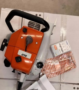 Tronçonneuse industrielle <span class=keywords><strong>Sthl</strong></span> haute qualité 4,85 kW MS070, moteur 105 cm³, barre de guidage 36 pouces, pas de chaîne 3/8 po, pour l'abattage de grands arbres - Product Image 5