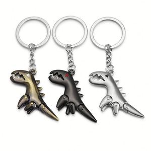 Porte-clés de voiture pour homme et femme, couple de dinosaures jurassiques, pendentif pour clés, petit cadeau créatif - Product Image 1