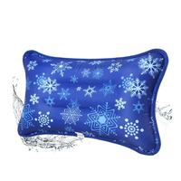 Coussin de glace réutilisable en billes de gel médical pour soulager les migraines, la fièvre et la douleur avec thérapie chaude/froide