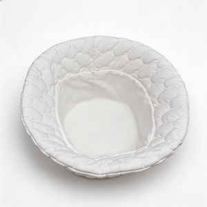 Chapeau de pêcheur matelassé unisexe de couleur unie, chaud et élégant pour les voyages en plein air en automne/hiver - Product Image 6