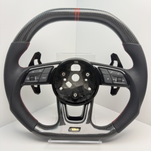 Bán buôn giá rẻ sợi carbon đục da tay lái cho AUDI A6L A8 R8 A5 <span class=keywords><strong>TT</strong></span> A7 A4 Q3 Q5 Q7 Q8 brinless - Product Image 1