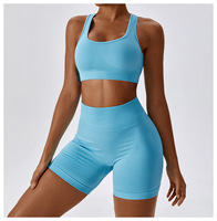 Ensemble de vêtements de sport pour femmes, ensemble de fitness pour la salle de sport, évacuation de l'humidité
