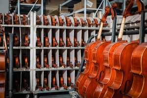 AileenMusic Factory Direct Oil Varnish 4/4 <span class=keywords><strong>Violoncelle</strong></span> de style vintage CH680 - Product Image 4