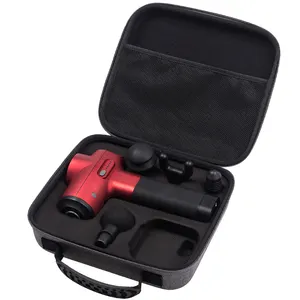 Cases Manufacturer OEM Waterproof Shockproof Massage Gun Case EVA Hard Fascia Gun Carrying Case