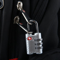 Cadenas à combinaison TSA 007 Mini à 3 chiffres, approuvé par la TSA, cadenas de voyage, cadenas à combinaison personnalisé