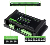 Módulo de relé Waveshare Industrial Modbus RTU de 8 canales (D) con entrada digital y RS485, Protocolo Modbus RTU, fuente de alimentación de 7 ~ 36V