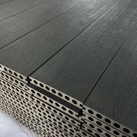 3D Hochwertige Außenbodenbeläge aus WPC-Verbundwerkstoff für Garten und Fitnessbereich mit Moderner Holzmaserung und Glatter Oberfläche durch Fortschrittliche Technologie