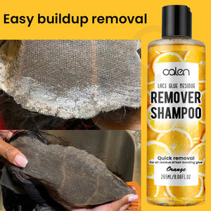 Shampooing liquide de marque privée Luxfume pour enlever la colle de résidus de perruque toupet toupper pour adultes - Product Image 5