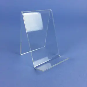 Custom Wholesale Clear Acrylic Mobile Phone Holder Phone Display Stand 3mm Mobile Tablet Holder Cell Phone Stand