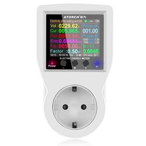 16A Tuya WIFI Smart Socket AC220V 110V Vatímetro digital Enchufe DE LA UE Consumo de electricidad Energía KWH Medidor de energía de EE. UU. - Product Image 1