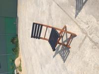 Ensembles de bistrot pliants en bois pour mobilier d'extérieur DT FURNITURE Vietnam, sièges de jardin et de balcon DT-DS25, emballage postal