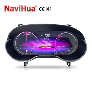 Pour Mercedes-Benz CLA GLA 2013-2019 : Mise à niveau du tableau de bord numérique Navihua, compteur de vitesse automatique, écran LCD, système Linux avec CarPlay automatique - Product Image 2