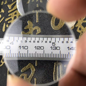 고화질 10mm-200mm 단면 평면 볼록 유리 돋보기 렌즈 광학적으로 무료 배송 사용 - Product Image 1